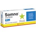 Somno Zolpidem 10mg 30 Comprimidos Recubiertos