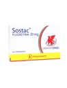 Sostac Fluoxetina 20 mg x 60 Comprimidos