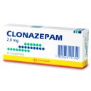 Clonazepam 2 mg x 30 Comprimidos - Milab
