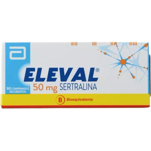 Eleval 50 mg x 30 Comprimidos Recubiertos - Sertralina