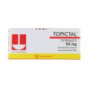 Topictal 50 mg x 28 Comprimidos - Topiramato