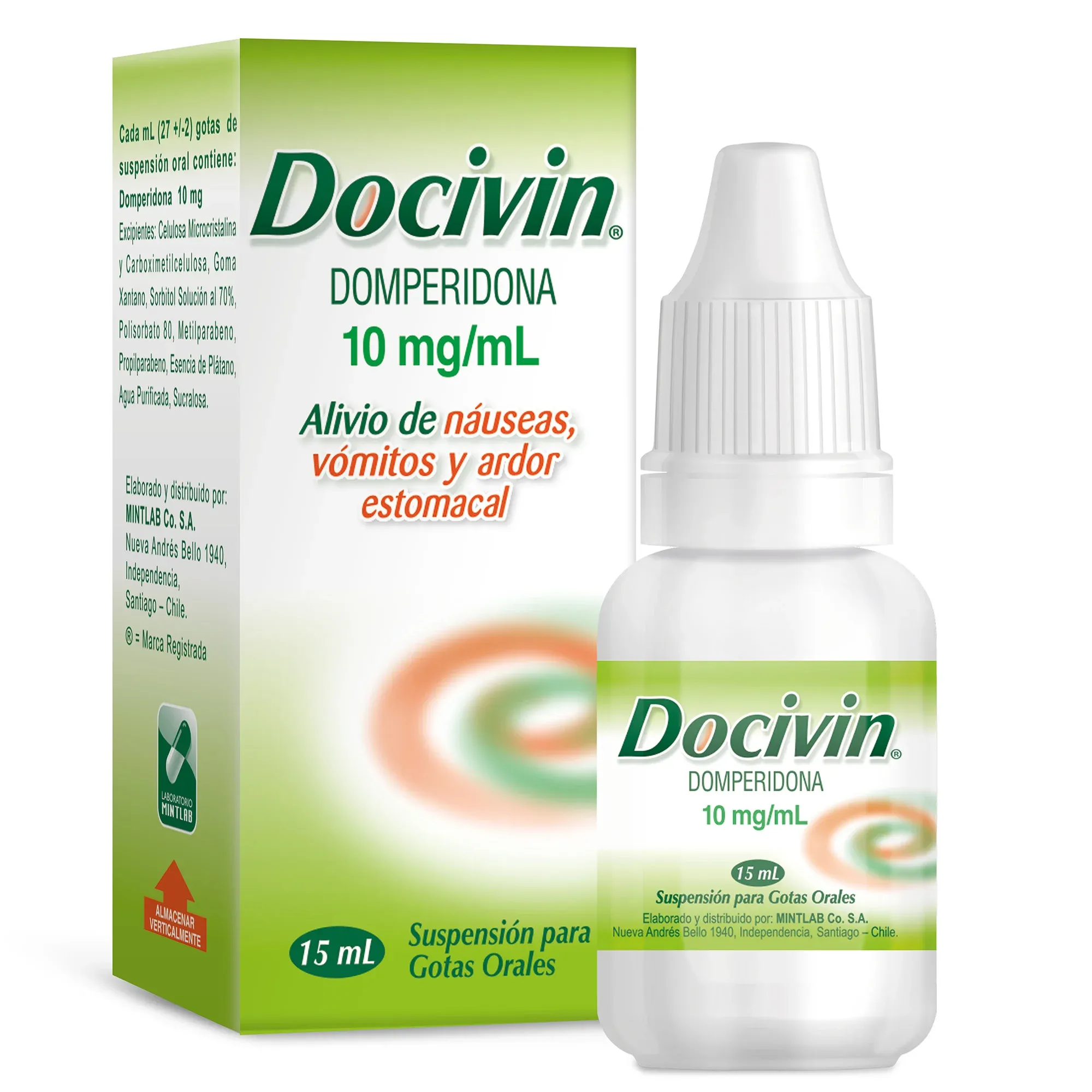 Docivin Domperidona 10 mg/mL Gotas x 15 mL
