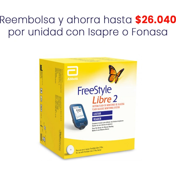 FreeStyle Libre 2 Lector - Dispositivo de Monitoreo Flash de Glucosa