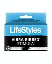Lifestyles Vibra-Ribbed Stimula x 12 Unidades