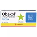 Obexol 18,75 mg x 30 Cápsulas - Fentermina Clorhidrato