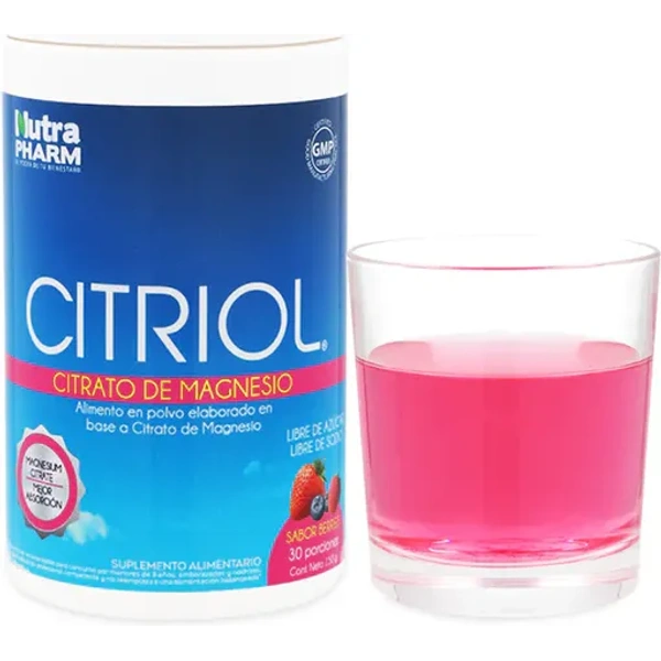 Citriol Citrato de Magnesio Nutrapharm 30 Sobres - Citrato de Magnesio