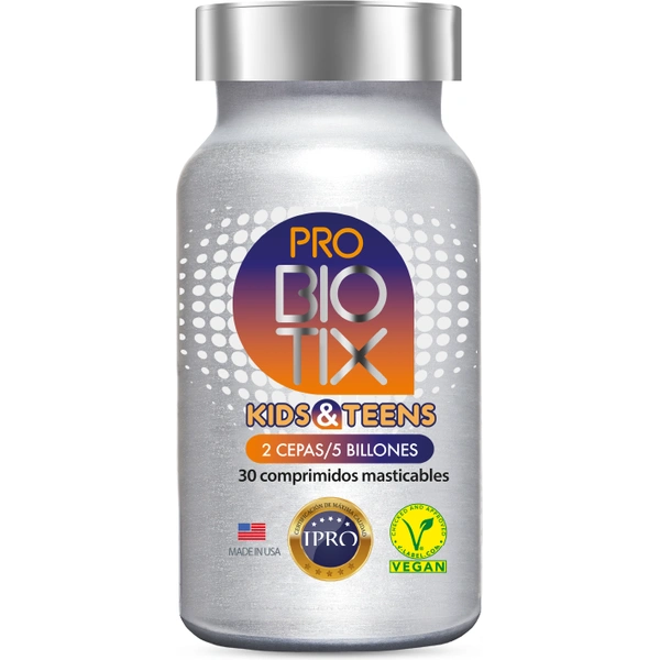 Probiotix Kids & Teens 30 Comprimidos Masticables - Probiótico