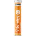 Vitamina C 1000mg (Naranja) x 20 Tabletas Efervescentes (German Energy)