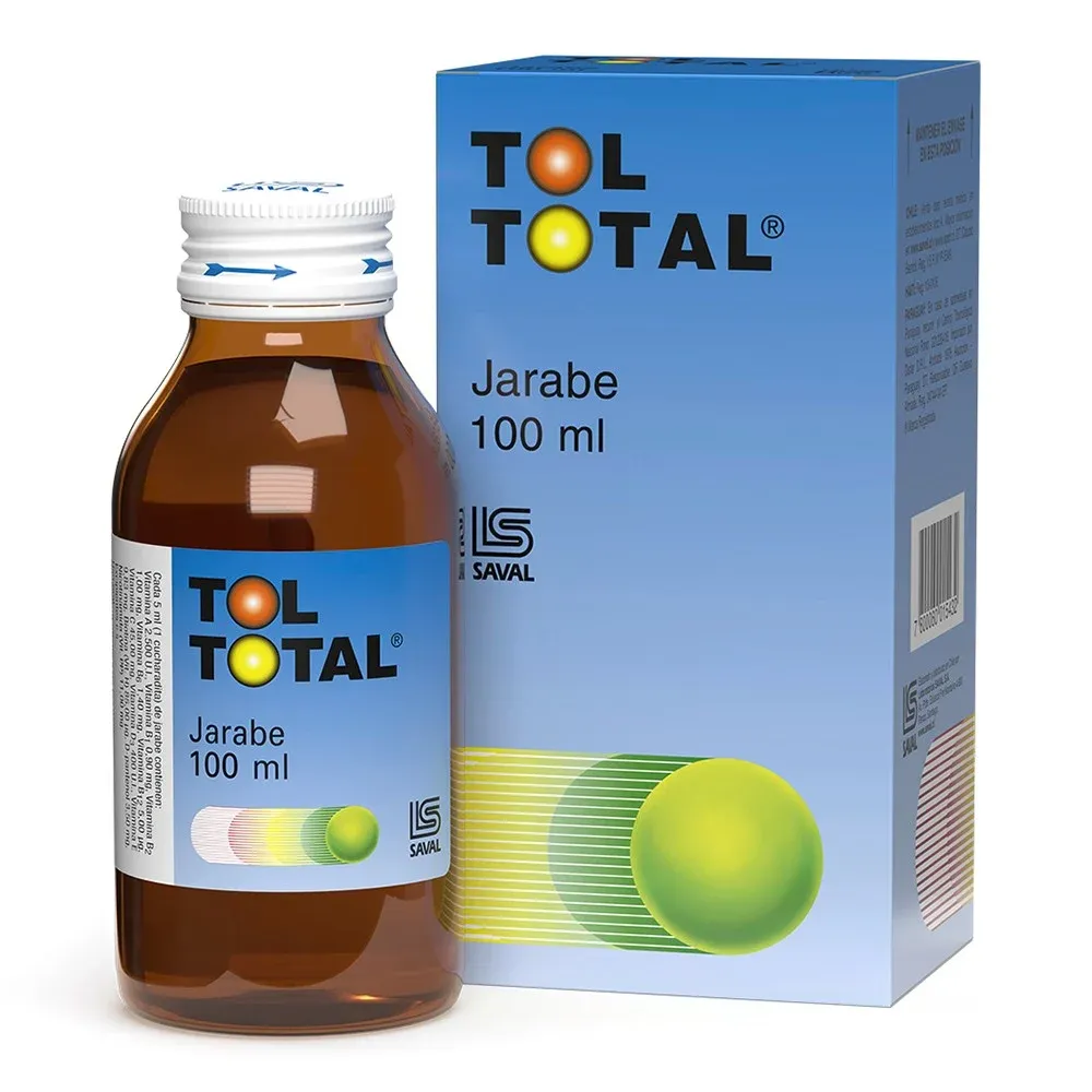 Tol Total Multivitamínico Jarabe 100 ml - Saval