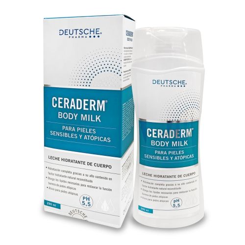 Ceraderm Body Milk 290 ml - Leche Hidratante Corporal