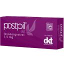 POSTPIL 1,5 MG 1 COMPRIMIDO [BE] (LEVONORGESTREL)