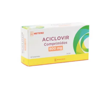 Aciclovir 800 mg x 30 Comprimidos - Seven Pharma