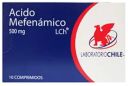 Ácido Mefenamico 500 mg x 10 comprimidos
