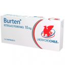 Burten 10 mg x 10 comprimidos