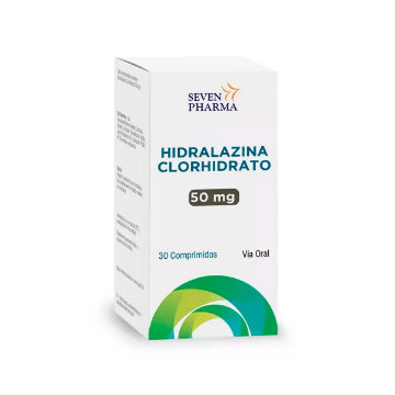 Hidralazina 50 mg x 30 Comprimidos - Seven Pharma