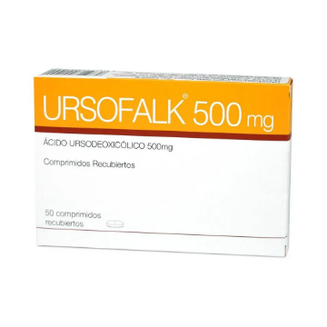 Ursofalk 500 mg x 1 Comprimido Recubierto - Ácido Ursodeoxicólico