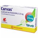 Carvas 20 mg x 30 comprimidos recubiertos
