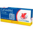 Carvedilol 12,5 mg x 30 comprimidos