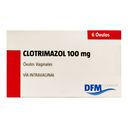 Clotrimazol 100 mg x 6 óvulos (cenabast)