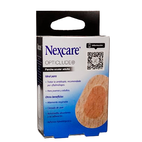 Nexcare Opticlude Parche Ocular Adulto 5 Unidades
