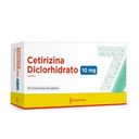 Cetirizina Diclorhidrato 10 mg x 30 Comp. Recubiertos