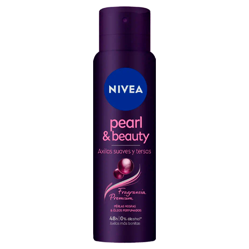 NIVEA Antitranspirante Aclarante Pearl & Beauty 48H Barra 54g
