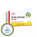 Citalopram 20 mg x 30 Comprimidos Recubiertos - Hetero