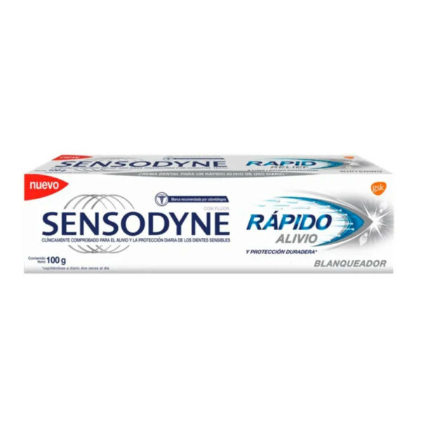Sensodyne Rápido Alivio Blanqueador 100 g