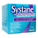 Systane Lid Wipes Alcon 30 Toallitas para limpieza de parpados