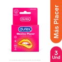 Durex Máximo Placer 3 Preservativos