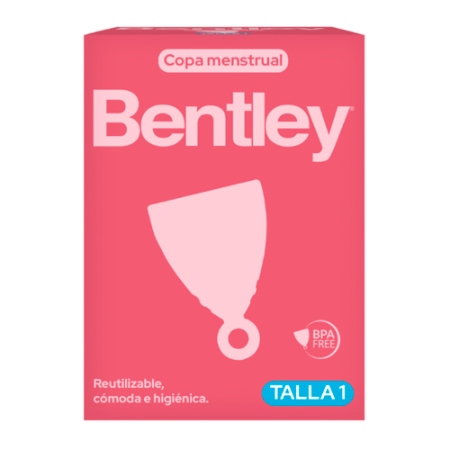 Bentley Copa Menstrual Certificada Reutilizable (S, XS, L)