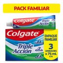 Colgate Triple Acción Menta Original 3 x 75 ml