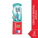 Colgate 360 Cepillo Dental Medio 2 Unidades - Higiene Bucal Completa