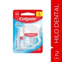 Colgate Hilo Dental Encerado 50 m - Pack 2 Unidades