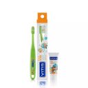 Vitis Kids Cepillo Dental + Gel 8 ml - Kit Higiene Bucal Infantil