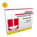 Lertus 75mg/3ml x 5 ampollas