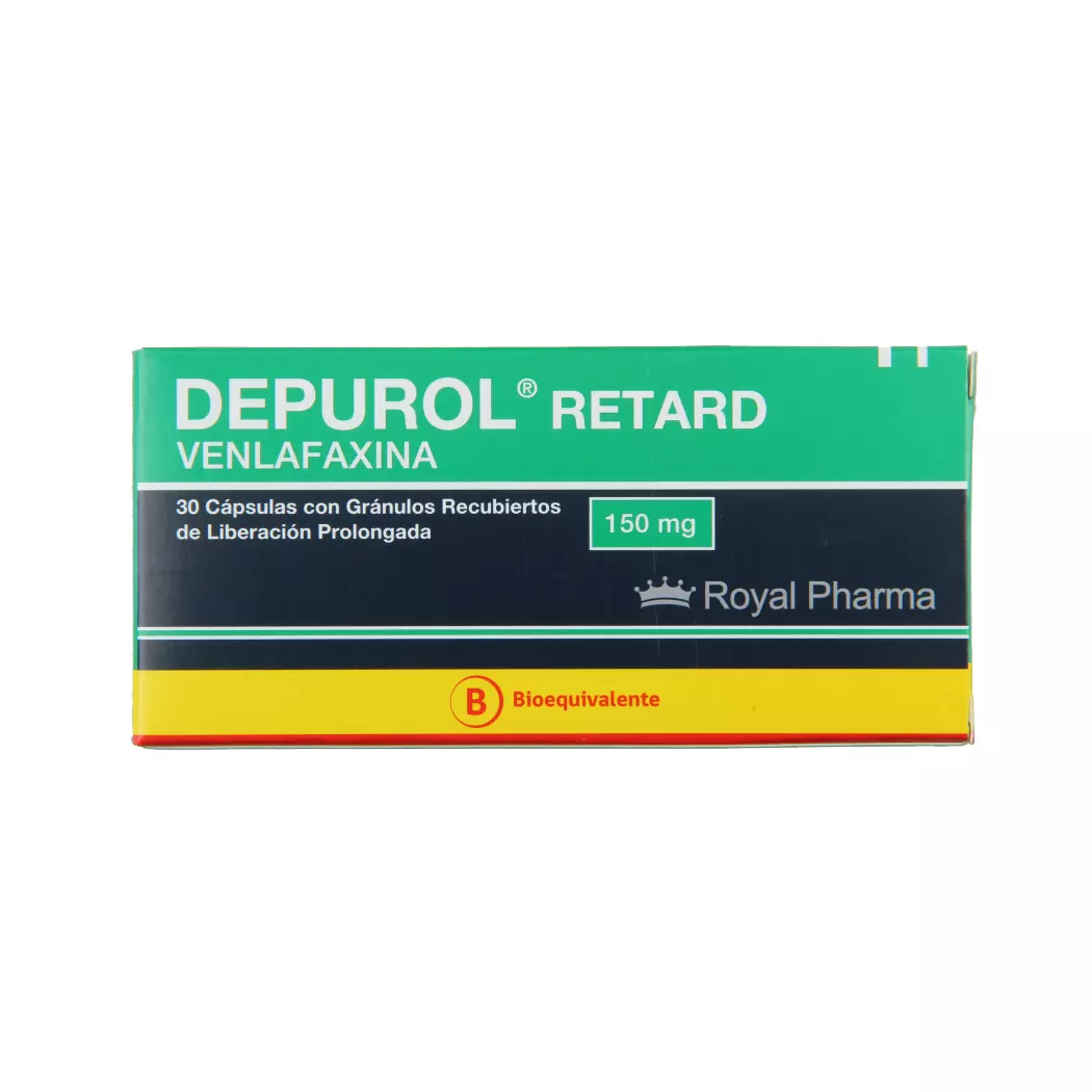 Depurol Retard 150 mg x 30 Cápsulas - Venlafaxina