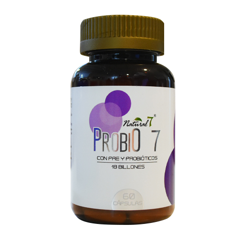 Natural 7 Probio 7 60 Cápsulas - Prebióticos y Probióticos