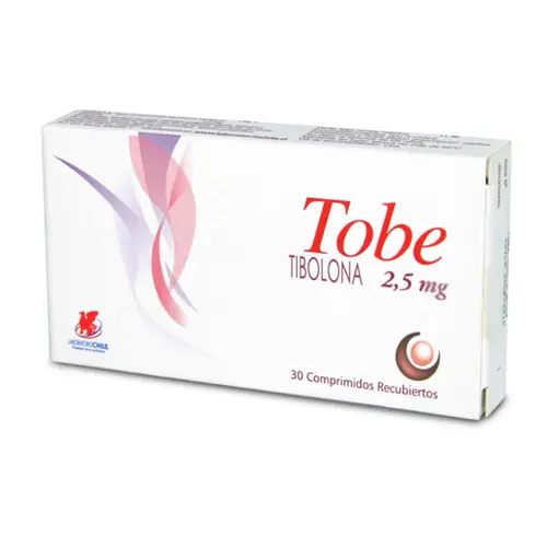 Tobe 2,5 mg x 30 Comprimidos - Tibolona