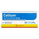 Celtium 10 mg x 30 Comprimidos - Escitalopram