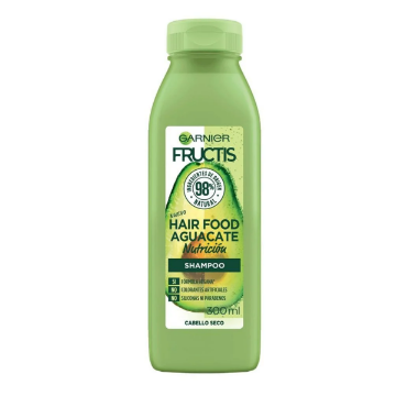 Garnier Hair Food Shampoo Aguacate Nutrición Cabello Seco 300 mL