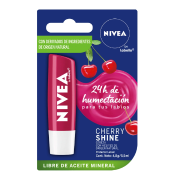 Nivea Cherry Shine Protector Labial 4.5 g