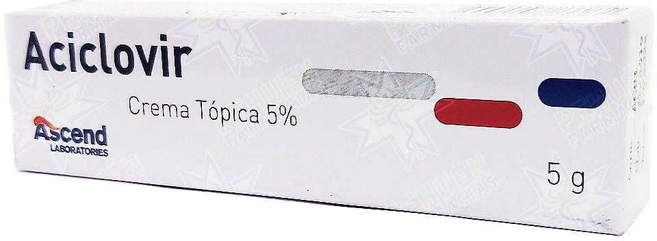 Aciclovir 5% Crema Tópica 5 g - Ascend