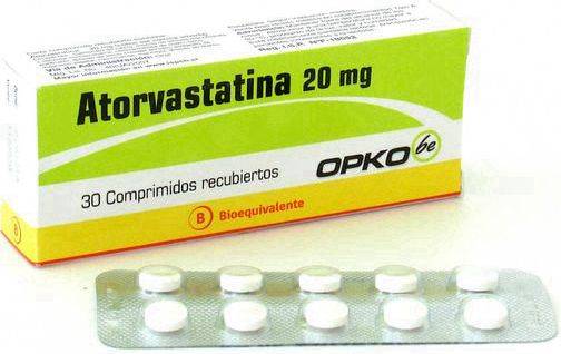 Atorvastatina 20 mg x 30 Comprimidos - Opko