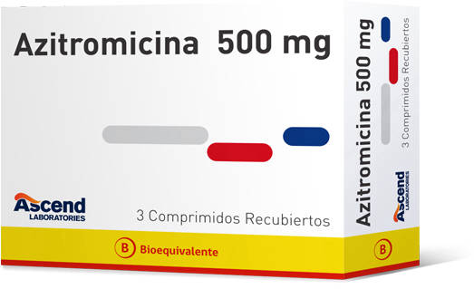 Azitromicina 500 mg x 3 Comprimidos - Ascend
