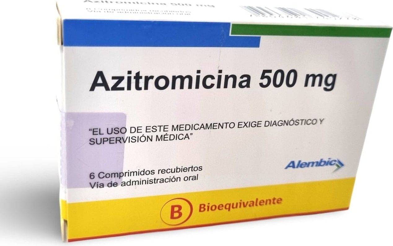 Azitromicina 500 mg x 6 Comprimidos - Alembic