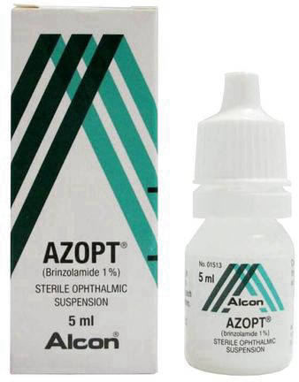 Azopt 1% Suspensión Oftálmica 5 mL - Brinzolamida