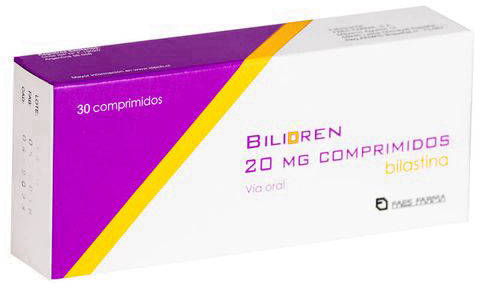 Bilidren 20 mg x 30 Comprimidos - Bilastina