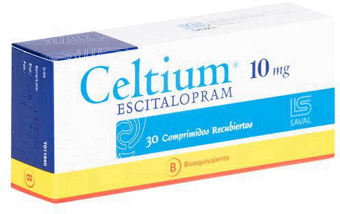 Celtium 10 mg x 30 Comprimidos - Escitalopram
