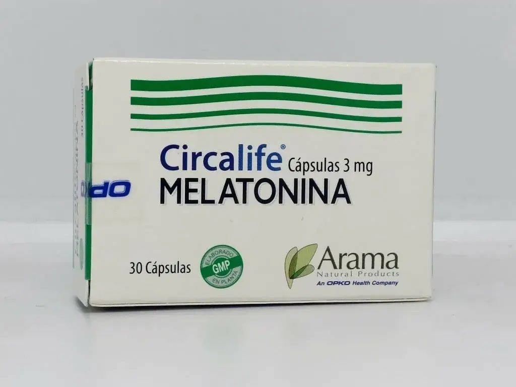 Circalife Melatonina 3 mg x 30 Cápsulas - Melatonina